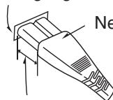 PANASONIC SC-HTX5 - Anschlieben des Netzkabelsteckers - 1