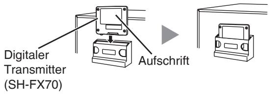 PANASONIC SC-HTX5 - Wie schliebe ich den digitalen Transmitter an? - 3