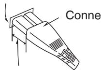 PANASONIC SC-HTX5 - Invoeren van connector - 1