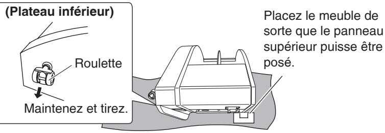 PANASONIC SC-HTX5 - Retrait des roulettes - 2
