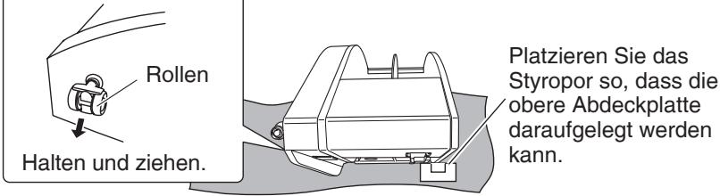 PANASONIC SC-HTX5 - Entfern der Rollen - 2