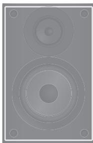 PANASONIC SC-PM38 - Emplacement des enceintes - 1