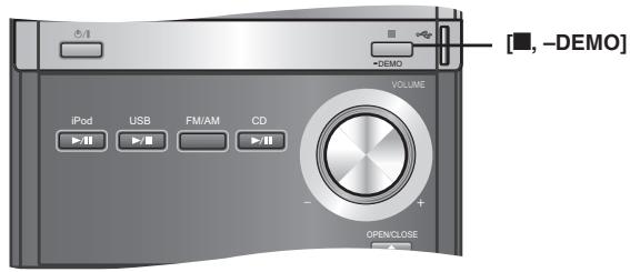 PANASONIC SC-PM38 - Funzione DEMO - 1