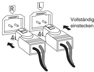 PANASONIC SC-PM38 - Herstellen der Anschlüsse - 1