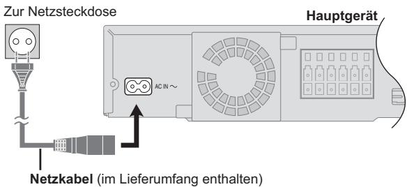 PANASONIC SC-PT870 - schritt 4 | Anschluss der Wechselstromversorgung - 1