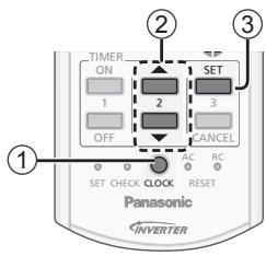 PANASONIC CU-2E15PBE - Colocacion de las pilas - 1