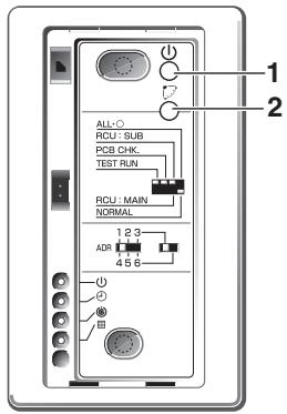 PANASONIC CZ-RWSL2 - Appuyez sur [Fonctionnement d'urgence] du récepteur. - 2