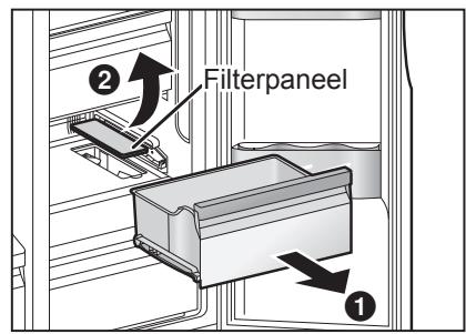 PANASONIC NR-B54VW1 - Installeren van het waterfilter - 1
