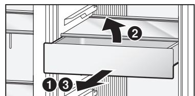 PANASONIC NR-B54VW1 - Hangende lade (model NR-B53V1/B53VW1) - 1