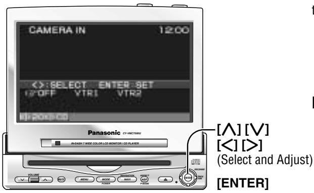 PANASONIC CATU7000U - Clock Setting - 2