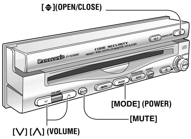PANASONIC CATU7000U - [A] (ASPECT) (P • MODE) - 1