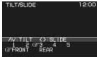 PANASONIC CATU7000U - Tilt Angle / Front-Rear Position - 2
