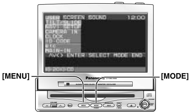 PANASONIC CATU7000U - Navigation Mute Level - 3