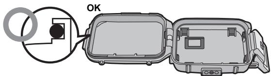 PANASONIC DMWMCFT5E - Inserire l'O-ring in maniera uniforme nell'apposito alloggiamento. - 1