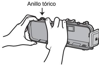 PANASONIC DMWMCFT5E - Afloje el anillo tórico con sus dedos para quitarlo. - 1