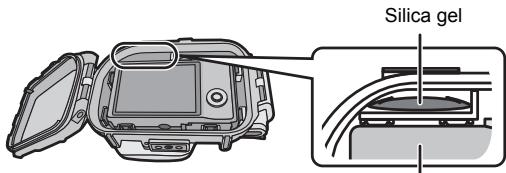 PANASONIC DMWMCTZ40E - Inserire il silica gel (in dotazione). - 1