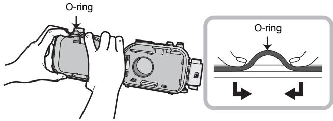 PANASONIC DMWMCTZ40E - Allentare l'O-ring con le dita per rimuoverlo. - 1