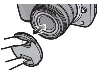 PANASONIC HFS1442AE - Das Objektiv abnehmen - 1