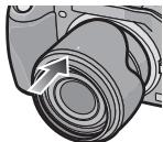 PANASONIC HFS1442AE - Rimozione temporanea del paraluce - 2