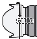 PANASONIC HFS1442AE - Gegenlichtblende aufsetzen (Mitgeliefertes Zubehr) - 4