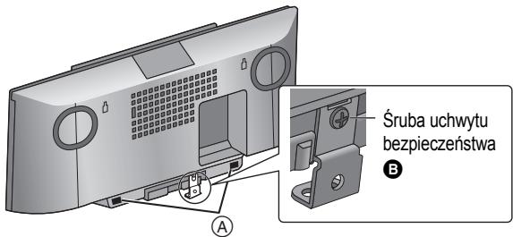 PANASONIC SCHC55EP - Przymocuj uchwyt bezpieczeństwa do urządzenia za pomocą śruby uchwytu bezpieczeństwa. - 1
