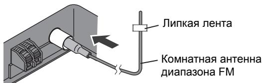 PANASONIC SCHC55EP - ① Подключите комнатную антенну FM. - 1