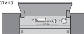 PANASONIC SCHC55EP - Натисніть виступаючу частину, щоб відкрити кришку Ⓐ. - 2