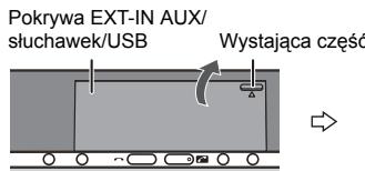 PANASONIC SCHC55EP - Naciśnij wystającą część w celu otwarcia pokrywy A. - 1