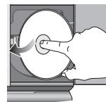 PANASONIC SCHC55EP - Inserting a disc - 1