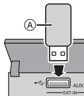 PANASONIC SCHC55EP - ■ Connect the USB device (not supplied) - 1