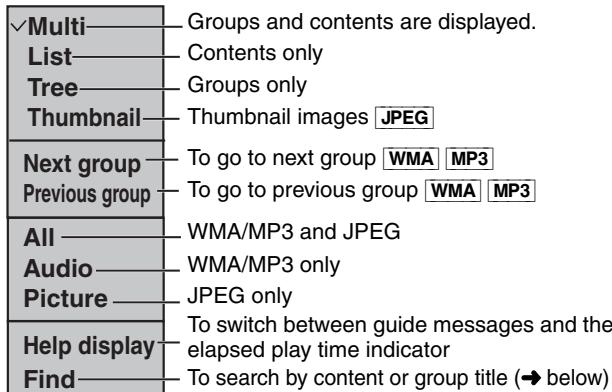 PANASONIC SCHT733 - Using the menu - 1
