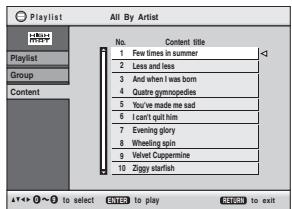 PANASONIC SCHT733 - Selecting from the list - 1