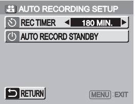 PANASONIC SVAV30U - ③ Auto recording setup [AUTO RECORDING SETUP] - 7