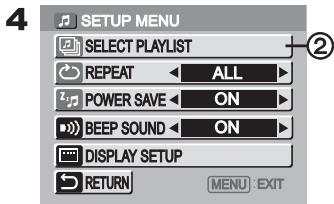 PANASONIC SVAV30U - Sub-Menu for [PLAY] Mode - 4