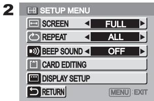 PANASONIC SVAV30U - Sub-Menu for [PLAY] Mode - 2
