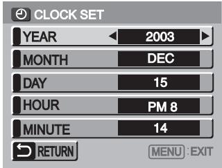PANASONIC SVAV30U - Setting Date and Time - 9