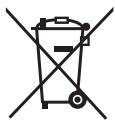PANASONIC TY-WL20E - Informations relatives à l'évacuation des déchets, destinées aux utilisateurs d'appareils électriques et électroniques (appareils ménagers domestiques) - 1