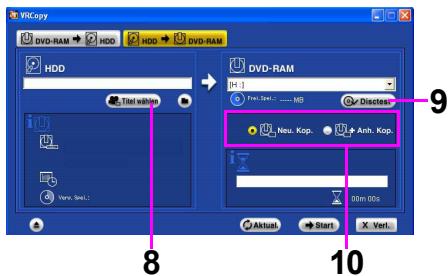 PANASONIC VWDTD10E - HDD->DVD-RAM - 1
