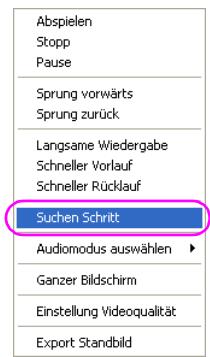 PANASONIC VWDTD10E - Modus Suchen Schritt - 1