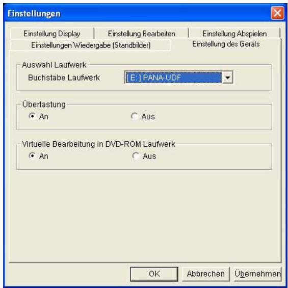 PANASONIC VWDTD10E - ■ Übertastung - 1