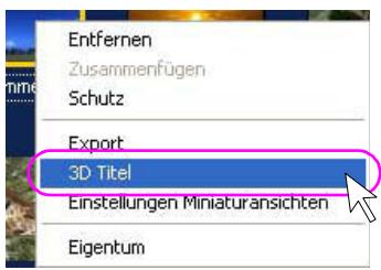 PANASONIC VWDTD10E - ■ Anwendung von 3D-Title STUDIO: - 1