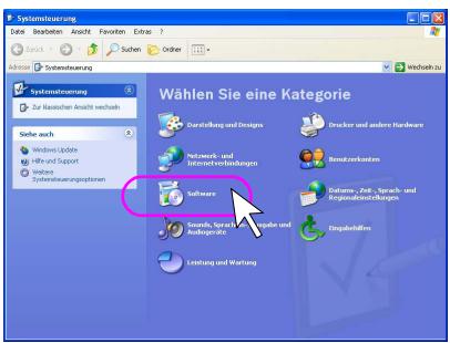 PANASONIC VWDTD10E - Klichen Sie auf [Software]. - 1