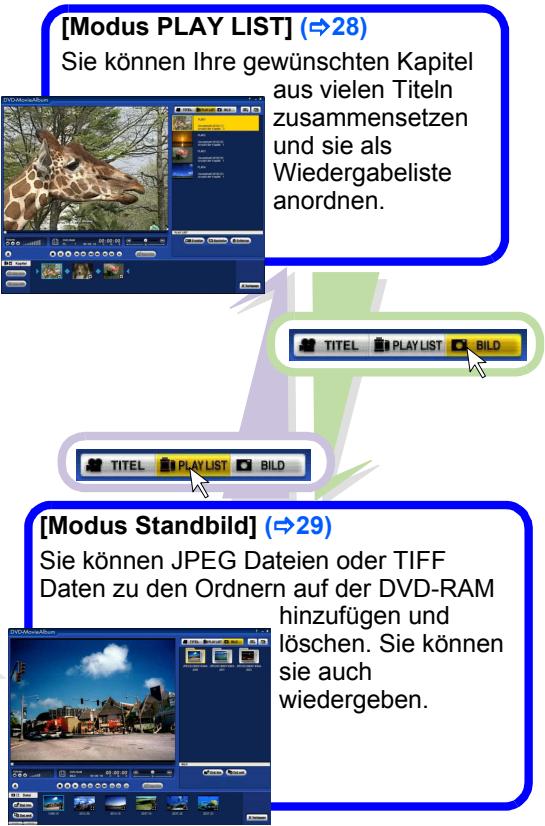 PANASONIC VWDTD10E - Info zum Umschalten des Modus - 4