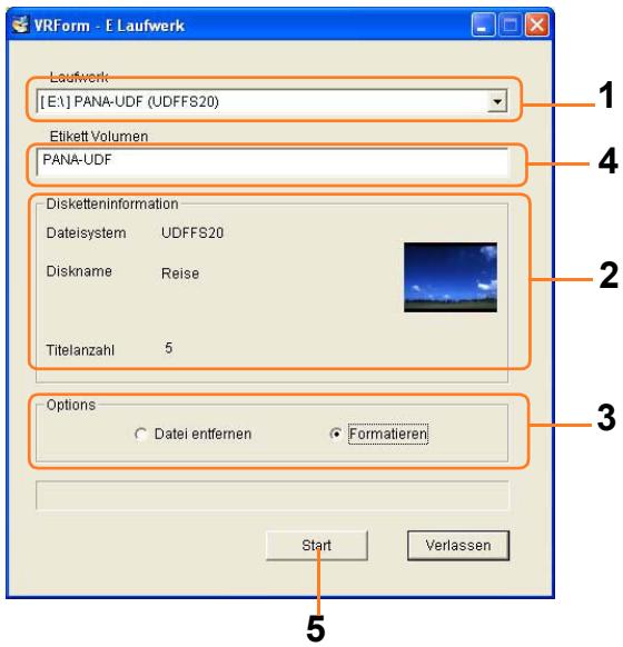PANASONIC VWDTD10E - Dateien Löschen: - 1