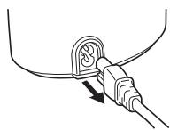 PANASONIC EH-SA31 - Lasciar raffreddare il dispositorio per almeno 10 minuti. - 1
