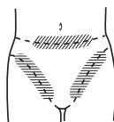 PANASONIC ER-GK40 - For bikini-line - 1