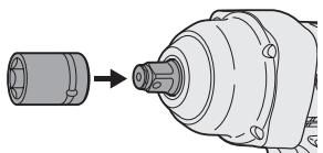 PANASONIC EY-7552 - Anbringen oder Abnehmen einer Stecknuss - 2