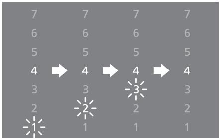 PANASONIC NT-ZP1HXE,  NT-ZP1VXE - Drücken Sie den Schiebeschalter herunter, bis er einrastet. - 1