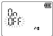 PANASONIC RR-XS350E - Press [MENU]. - 1