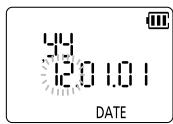PANASONIC RR-XS350E - Setting the clock - 2